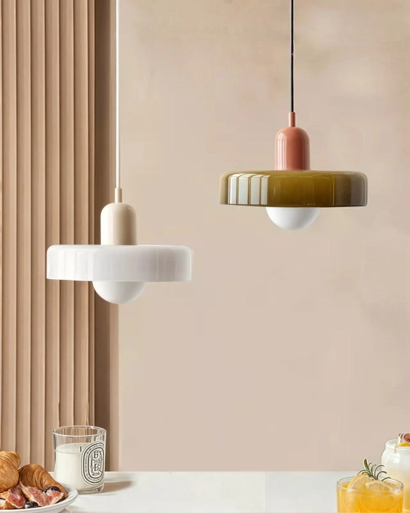 Pendant Ceiling Light - Luretta - Colour Pop Design - Retro Glass Lighting