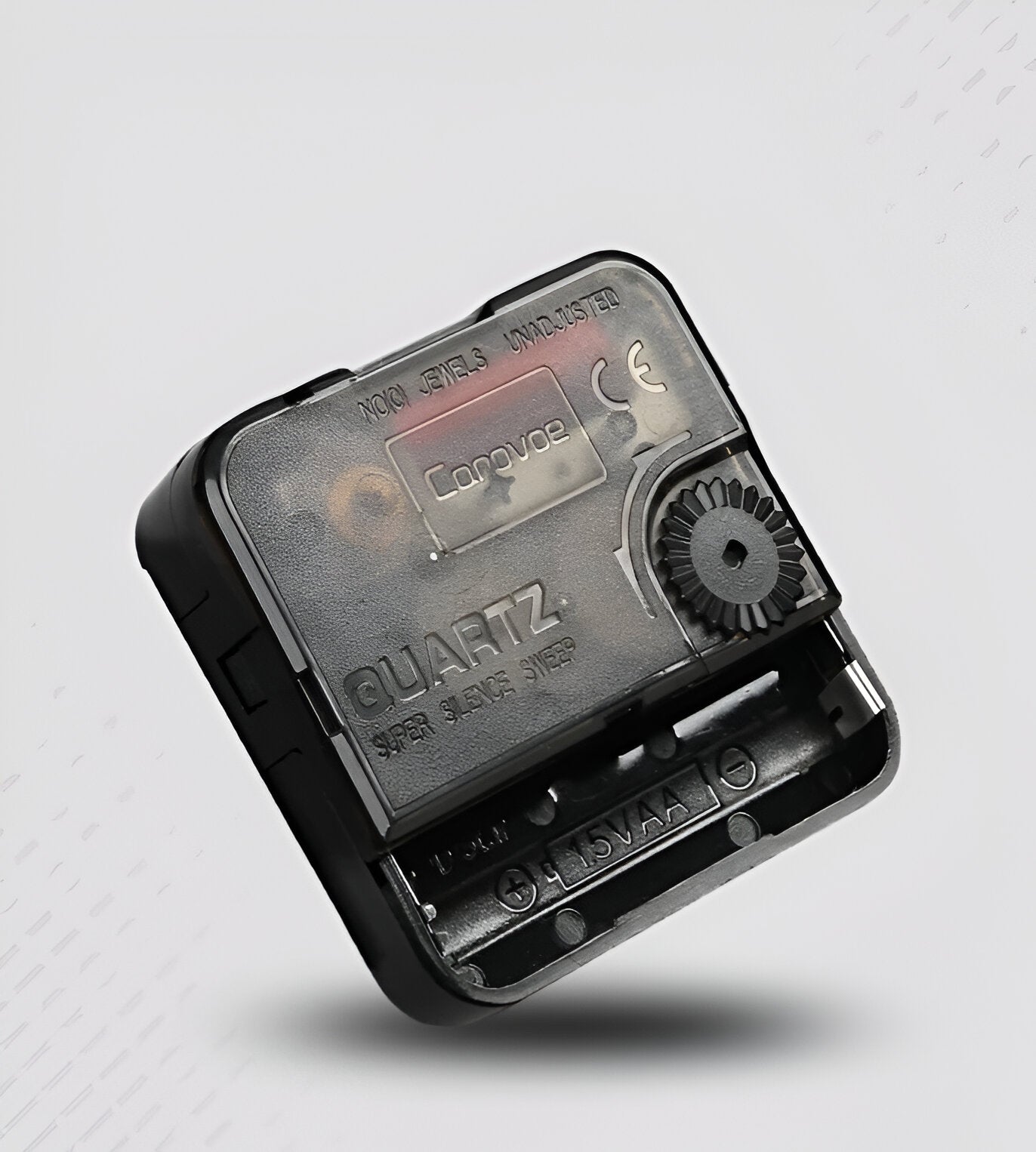 Wall Clock - Timora - Transparent Acrylic Design - Silent Wood Clock