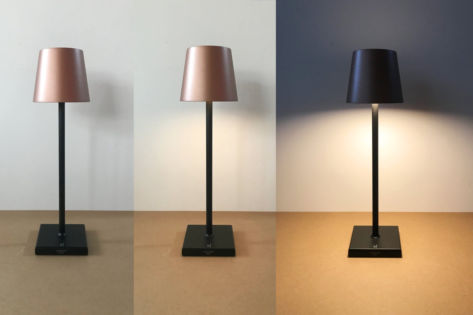 Portable Table Lamp – Luminzo – Rechargeable LED Light – Touch Control Dimmable