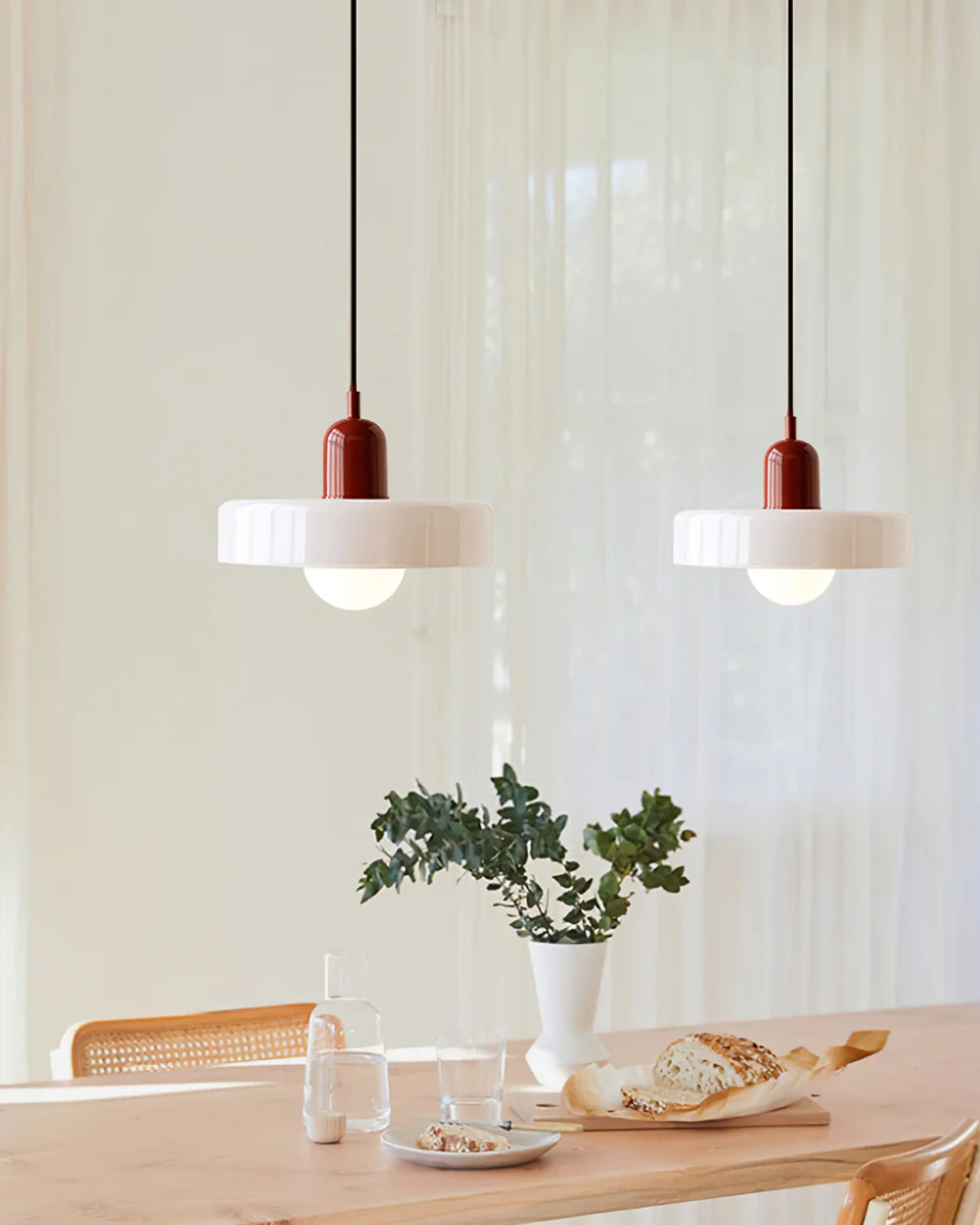 Pendant Ceiling Light - Luretta - Colour Pop Design - Retro Glass Lighting
